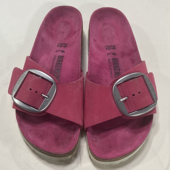 Birkenstock Pink Women Sandals Size 39 - Picture 2 of 5